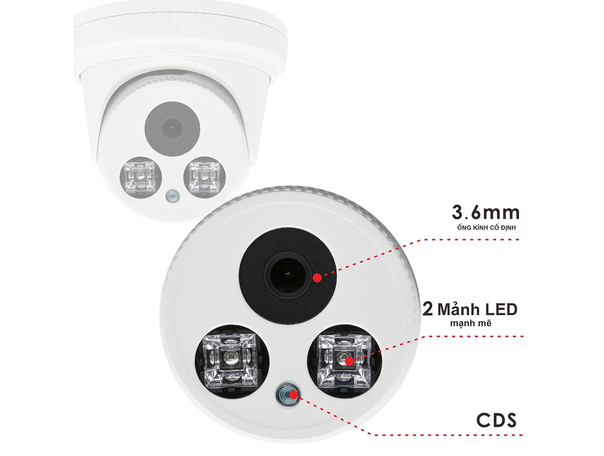 CAMERA WTC IP101H - 4.0MP