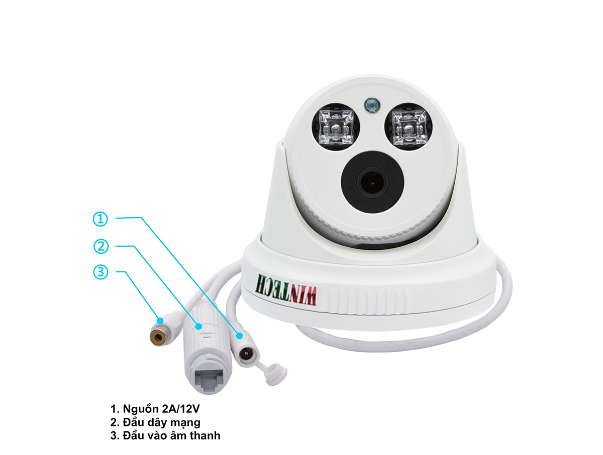 CAMERA WTC IP101H - 4.0MP